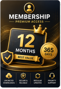 12 Months Premium Membership