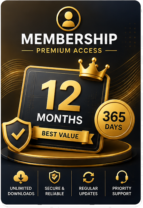 membership 12months 12 Months Premium Membership - Image 1