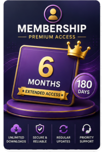 6 Months Premium Membership